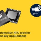 ST ST25R3920B NFC reader for digital car-key applications graphic