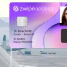 Zwipe biometric smart cards for secure two-factor access control for airports