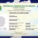 Paper version of Brazil's digital national identity card