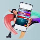 CIMB Bank Malaysia cards on Google Wallet on smartphone