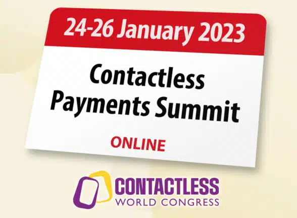 Contactless Payments Summit January 2023 banner