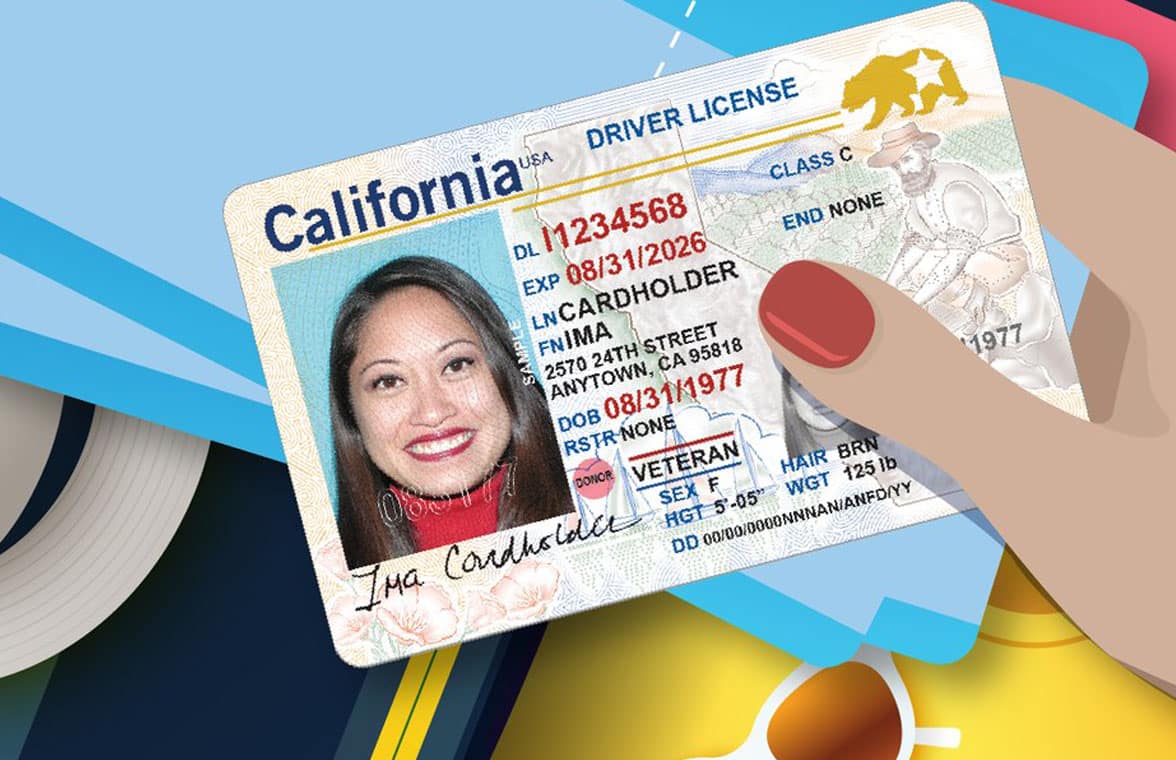 California driving licence