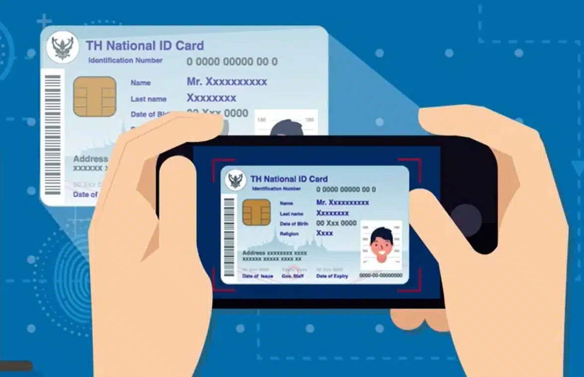 Thail digital ID stored on smartphone
