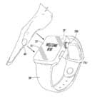 Apple patent for a biometric palm recognition showing it working with a smartwatch