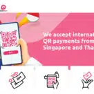 Duitnow acceptance of Singapore, Malaysia and Indonesia cross-border QR code payments graphic
