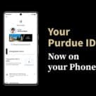 Purdue University contactless Mobile ID for student on an NFC smartphone