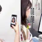 Customer trialling Yahoo Japans in-store biometric face payments system