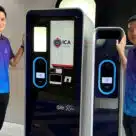 Singapore passport-free contactless biometric self-help kiosk