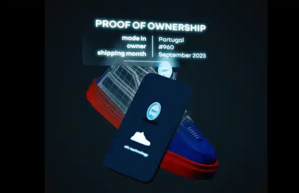 Renault NFC Racing Shoe5 sneakers that let purchasers authenticate physical versions of digital sneakers with NFT ‘passport’