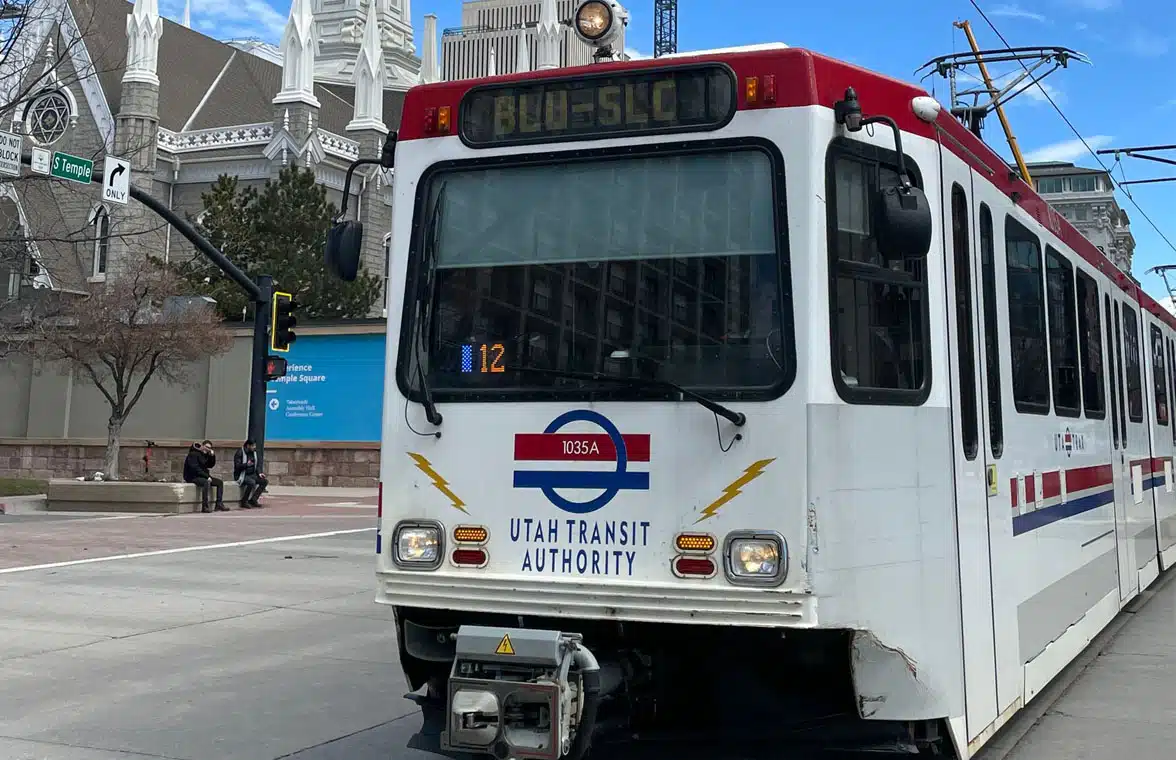 Utah Transit Authority (UTA) tram 