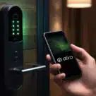 Connectivity Standards Alliance Aliro protocol on phone being used for digital access control